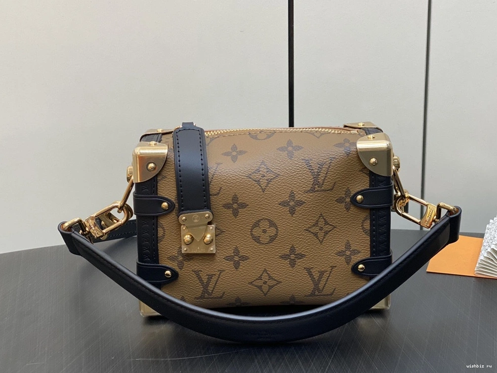 WIS TRUNK VUITTON PM-18×12.5×8cm SIDE LOUIS 0802